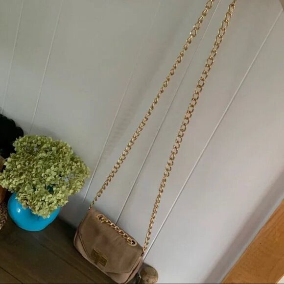 Pietro Alessandro Mini Convertible Bag Chain Strap Leather Mini Designer - Picture 8 of 14